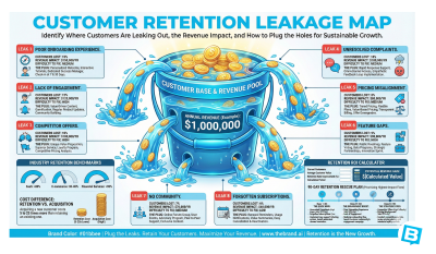 Customer Retention Leakage Map